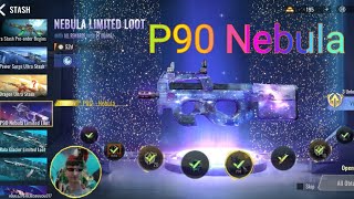 Legendary P90  Nebula Limited Loot  Blood Strike Hot Zone [upl. by Dusen]