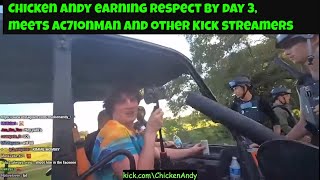 Chicken Andy  HungerGames Day 3 is an ISH show fousey IcePoseidon realkangjoel irl kick [upl. by Carlynn605]