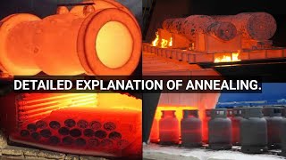 Detailed Explanation Of Annealing Heat Treatment  Process Furnace Stages Types etc [upl. by Donal]