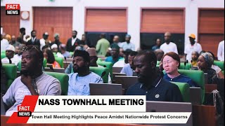 NASS TOWNHALL MEETING Town Hall Meeting Highlights Peace Amidst Nationwide Protest Concerns [upl. by Krystle496]