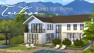 Tartosa Family Home  Stop Motion build  The Sims 4  NO CC [upl. by Colinson]