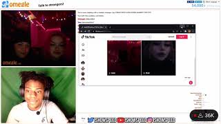 IShowSpeed Trolling baddies on omegle 😂 [upl. by Henrieta166]