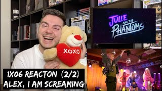 JULIE AND THE PHANTOMS  1x06 FINALLY FREE REACTION 22 [upl. by Raseac]