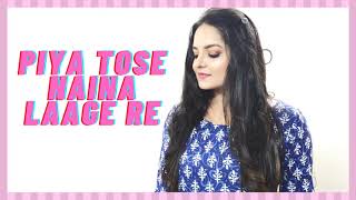 Piya Tose Naina Laage Re  Lata Mangeshkar  Team Bollyfunk [upl. by Ettennil425]