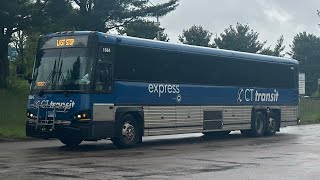 CTtransit 2017 Motor Coach Industries D4500CT 1684 Ride on route 903 Express [upl. by Atiuqrahc185]