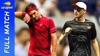 John Millman vs Roger Federer in a stunner under the lights  US Open 2018 Round 4 [upl. by Barcroft396]