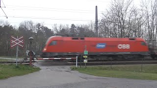 Eisenbahnkreuzungen  Železniční přejezd Eggenburg A  2832024 [upl. by Wane]