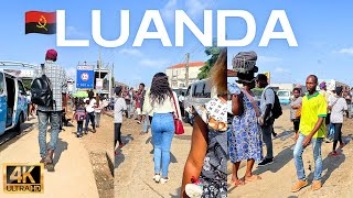 ANDANDO PELAS RUAS DE LUANDAANGOLAÁFRICA [upl. by Gnouh904]