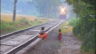 Canada made 6115 MLW Rsd 34 Loco  53 Khulna to Benapole Commuter Train  Bangladesh Railway [upl. by Radek121]