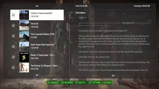 100 Mods for Fallout 4  PS4PS5 CONSOLE READ DESCRIPTION [upl. by Ariahay]