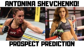 Prospect Spotlight  ANTONINA SHEVCHENKO takes on Lucie Pudilova at UFC on ESPN 5 Newark [upl. by Yortal]