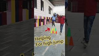 High jump practice 👈😲trollface professtional skating video professional scooter indianskater [upl. by Suivatra]