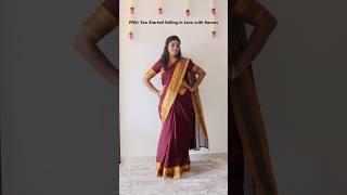 Traditional Sarees hit different 💯  Kanchi Cotton Sarees Haul✨ diwalisareescollections [upl. by Bolt]