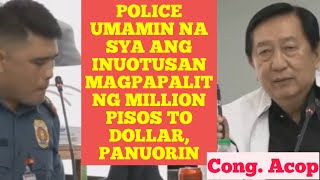 Cong Acop Police Inuotusan quadcomm househearing [upl. by Auqenehs]