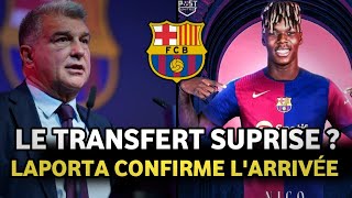 🚨Confirmé  Mercato Barça 2024infosles nouveaux gros transferts du mercato 2024 actualités barça [upl. by Pollard]