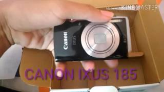 Unboxing kamera canon ixus 185 8x optical zoom [upl. by Ivek278]