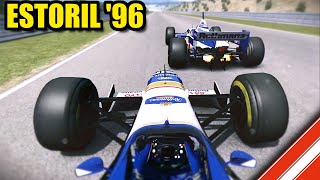 Williams FW18 at ESTORIL  Assetto Corsa F1 VR Sim Racing [upl. by Hgiellek]