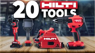 20 Hilti Tools That Will Make Construction Work Easier [upl. by Franza]