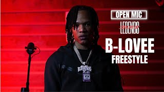 BLovee  Freestyle  Open Mic  Studio Of Legends BLoveeVideos [upl. by Cayser944]