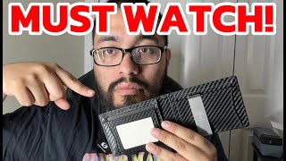 Travando Air Tag Wallet Mens Waller With Money Clip RFID Blocking Full In Depth Review [upl. by Ayian]