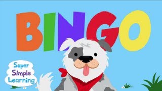 BINGO  Nursery Rhymes For Kids  Super Simple Songs [upl. by Samled719]