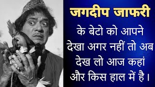 जगदीप जाफरी के बेटों को आपने देखा अगर नहीं तो अब देख लो आज कहां और किस हाल में है। Jagdeep zafari [upl. by Tterrab]