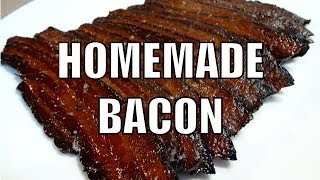 BACON  HOMEMADE FROM SCRATCH  Meatheads recipe from AmazingRibscom  BBQFOOD4U [upl. by Ednil]