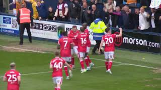 Match Highlights Barrow AFC 11 Mansfield Town [upl. by Cotterell775]