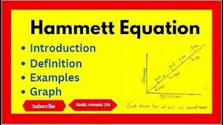 Hammett equation organic chemistryHammett and taft equation Derivation Hammett and taft equation [upl. by Scrogan]