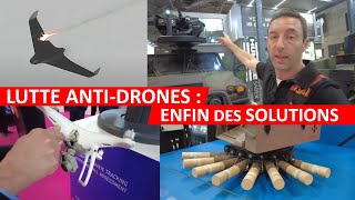 LUTTE ANTI DRONES LES SOLUTIONS ARRIVENT ENFIN  Armes laser brouillage destruction [upl. by Noreen232]