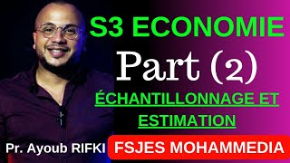 RIFKI ACADEMY ECHANTILLONNAGE ET ESTIMATION PART2 FSJES MOHAMMEDIA [upl. by Mak]