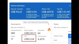 LA VERDAD SOBRE TRAFICO WEB SHOP 😲🤯  TRAFICO ADSENSE 2024 [upl. by Llezniuq899]