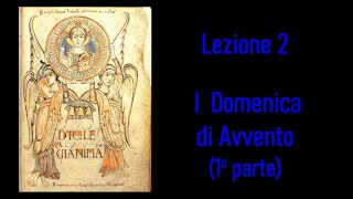 2 Lanno liturgico col Canto gregoriano  Avvento e Natale Lezione 2 [upl. by Ahseem]