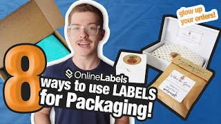 How Package Labels amp Custom Stickers Can Level Up Your Orders  OnlineLabels [upl. by Maiocco36]