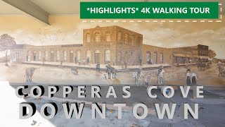 HIGHLIGHTS 4K Walking Tour Copperas Cove texas Downtown [upl. by Selec]