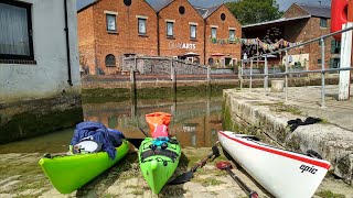 50KM KEYHAVEN TO NEWPORT AND BACK BY SEA KAYAK  PRIJON DAGGER EPIC [upl. by Soluk]