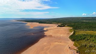 Beothuk Lake Red Indian Lake  Low Water Level [upl. by Questa]