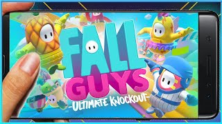 🔴CHEGOU Como Jogar FALL GUYS OFICIAL NO CELULAR ANDROID [upl. by Anitan]