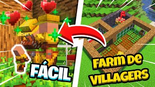 FARM de BATATA CENOURA TRIGO e BETERRABA INFINITA no MINECRAFT SURVIVAL [upl. by Aerua]