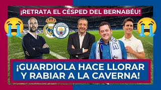 😭🚨 ¡GUARDIOLA HACE LLORAR A LA CAVERNA MADRIDISTA 🚨😭 ¡DEJA EN EVIDENCIA EL CÉSPED DEL BERNABÉU [upl. by Ycat]