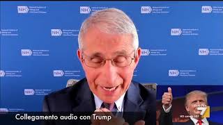 Esclusivo la videochiamata tra Fauci e Trump secondo Celenza [upl. by Yerfoeg]