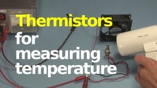 Thermistor for measuringcontrolling temperature [upl. by Asyar]