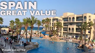 TUI BLUE ALCUDIA PINS IN PLAYA DE MURO MAJORCA SPAIN  ALL INCLUSIVE RESORT  SEA VIEWS [upl. by Eniluap564]