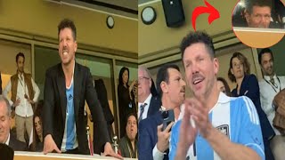 Viral Diego Simeone Atletico manager react to Messi goal amp Argentina world cup Against france [upl. by Sullivan]