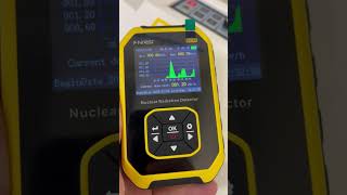 Geiger Detector FNIRSI GC01 Quick Test and Review  it works Price under 50 [upl. by Nallid]