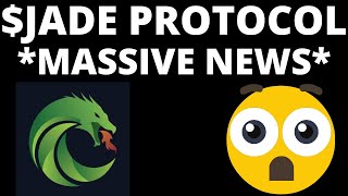 URGENT JADE PROTOCOL NEWS THIS IS MASSIVE NEWS FOR JADE STAKERS DAILY UPDATE [upl. by Eibmab]