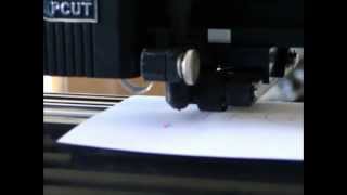 Plotter Creation CS1200GLaser cortecontorno ARTAL [upl. by Nalym767]