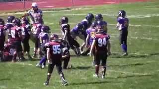 Bangor Slaters White Youth Football vs Palisades September 20 2015 [upl. by Emelun383]