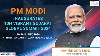 Vibrant Gujarat Summit LIVE  PM Modi LIVE From Gujarat  Vibrant Gujarat Summit 2024 LIVE [upl. by Welcher411]