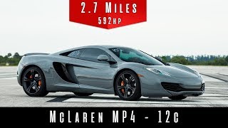 McLaren MP4  12C Top Speed [upl. by Liliane]